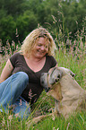 woman with Antikdogge