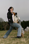 dogdance with Australian Shepherd
