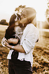 young woman with Cavalier King Charles Spaniel