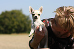 woman with Chihuahua
