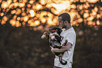 Entlebuch mountain dog puppy