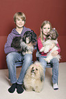 kids with havanese