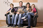 family with havanese