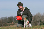 woman with first aid bag