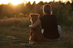 woman and toller