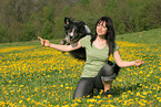 woman and Tiger at dogdance