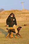 Doberman Pinscher at Dog Dancing