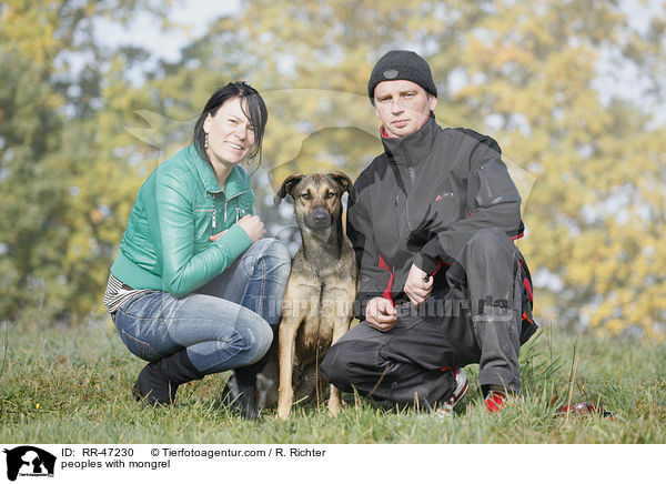 Menschen mit Mischling / peoples with mongrel / RR-47230