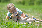 girl and Mongrel