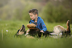 boy with Dog