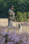 Shepherd with Herding Dog