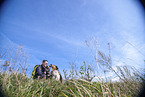 Hiking with dog