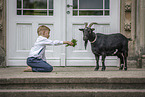 boy with Goat