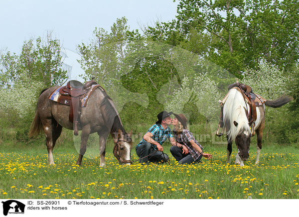 Reiter mit Pferden / riders with horses / SS-26901