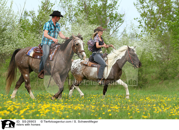 Reiter mit Pferden / riders with horses / SS-26903