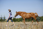 woman with horse