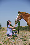 woman with horse