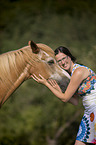 woman with Pony