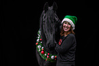 Frisian horse portrait