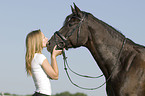 woman and horse