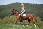 trotting horse