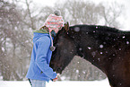 girl with pony