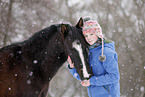 girl with pony