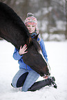 girl with pony