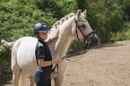 girl with German Riding Pony