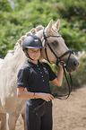 girl with German Riding Pony