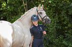 girl with German Riding Pony