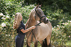 girl with German Riding Pony