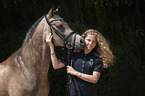 girl with German Riding Pony