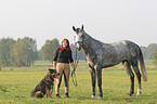 woman with horse