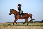 riding woman