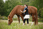 woman with horse