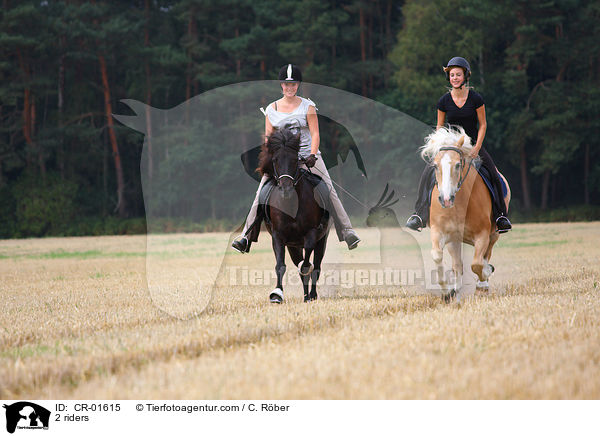 2 Reiter / 2 riders / CR-01615