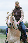 woman with horse