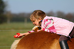 girl with Haflinger horse