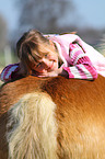 girl with Haflinger horse