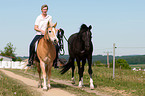 riding woman