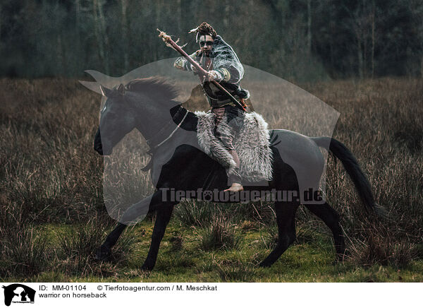 Krieger zu Pferde / warrior on horseback / MM-01104