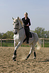 riding woman