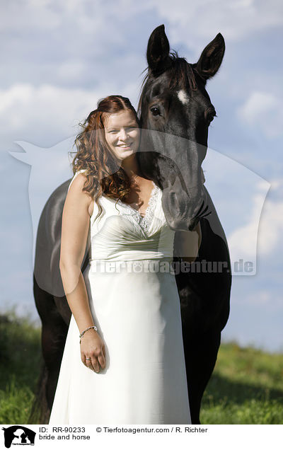 bride and horse / RR-90233