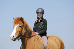 girl with Icelandic Horse