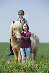 girl with Icelandic Horse