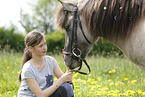 girl with Icelandic Horse