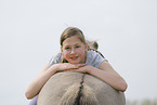 girl with Icelandic Horse