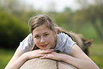 girl with Icelandic Horse