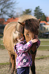 girl and Icelandic horse